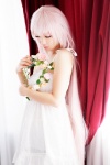 cosplay dress flowers ibara just_be_friends_(vocaloid) megurine_luka pink_hair vocaloid rating:Safe score:1 user:pixymisa