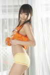 ass kaikawa_hitomi kiss_my_eyes shirt_lift shorts tank_top rating:Safe score:1 user:nil!