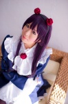 blouse cosplay gokou_ruri hairband mashiro_yuki miniskirt ore_no_imouto_ga_konna_ni_kawaii_wake_ga_nai pantyhose purple_hair shawl skirt rating:Safe score:0 user:nil!