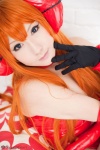 bodysuit choker cosplay elbow_gloves gloves hair_pods neon_genesis_evangelion red_hair red_solitude_type_two saku soryu_asuka_langley twintails rating:Safe score:0 user:nil!