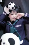 costume kneesocks kohime pleated_skirt puppet sailor_uniform school_uniform skirt twin_braids rating:Safe score:0 user:nil!