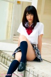 blouse kneesocks konno_anna pleated_skirt school_uniform skirt rating:Safe score:4 user:nil!