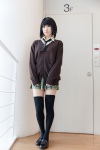 blouse boku_wa_tomodachi_ga_sukunai cardigan cosplay makonbu mikazuki_yozora pleated_skirt skirt thighhighs tie zettai_ryouiki rating:Safe score:1 user:pixymisa