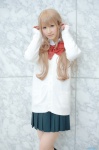 blonde_hair blouse cardigan cosplay kimi_ni_todoke kneesocks kurumizawa_ume nana pleated_skirt school_uniform skirt rating:Safe score:0 user:nil!