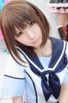 anegasaki_nene blouse cosplay love_plus rinami sailor_uniform scarf school_uniform rating:Safe score:1 user:pixymisa