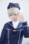 beret cosplay kantai_collection reco sailor_dress white_hair z1_leberecht_maass_(kantai_collection) rating:Safe score:0 user:nil!