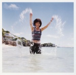 a_piacere beach shorts splash tank_top ueno_juri rating:Safe score:1 user:nil!