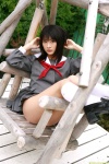 costume dgc_0552 kneesocks miniskirt mitsui_mayu pleated_skirt sailor_uniform school_uniform skirt rating:Safe score:0 user:nil!