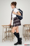 blouse bookbag costume kneesocks kurosawa_mirei pleated_skirt ponytail rq-star_184 school_uniform skirt tie rating:Safe score:0 user:nil!