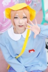 cosplay hat hoshizora_rin love_live!_school_idol_project naari pleated_skirt sailor_uniform school_uniform skirt rating:Questionable score:0 user:nil!