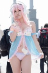 armbands babydoll cofi cosplay headphones nitro_super_sonic panties pink_eyes pink_hair super_soniko wristband rating:Safe score:0 user:pixymisa