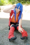 blue_hair boots cosplay odeko polo saotome_rei shorts thighhighs vest yugioh yugioh_gx rating:Safe score:0 user:nil!