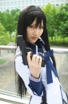 akemi_homura blouse cosplay gun hairband kuuya puella_magi_madoka_magica rating:Safe score:1 user:pixymisa