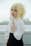 akatsuki axis_powers_hetalia blonde_hair blouse corset cosplay france genderswap nyotalia rating:Safe score:1 user:pixymisa