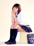 blouse bookbag kneesocks pleated_skirt school_uniform shimamoto_risa skirt sweater_vest rating:Safe score:0 user:nil!