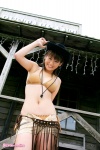 bikini cleavage cowboy_hat kosaka_yuka open_clothes shorts side-tie_bikini swimsuit rating:Safe score:0 user:nil!