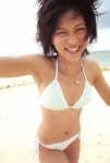 beach bikini cleavage nama-misa ocean side-tie_bikini swimsuit yasuda_misako rating:Safe score:1 user:nil!