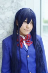 blazer blouse blue_hair cosplay hasshi love_live!_school_idol_project school_uniform sonoda_umi rating:Safe score:0 user:nil!