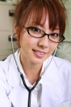 blouse dgc_0805 glasses lab_coat stethoscope yamamoto_azusa rating:Safe score:1 user:nil!