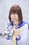 bonoculars cosplay himukai_asuka kantai_collection sailor_dress yukikaze_(kantai_collection) rating:Safe score:0 user:nil!