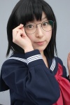 awatsuki_anzu cosplay glasses ichigo_100 school_uniform toujou_aya rating:Safe score:0 user:darkgray