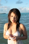 bikini_top cleavage dress komachi_momoko ocean swimsuit wet rating:Safe score:1 user:nil!