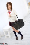 blouse bookbag cardigan costume girlz_high kneesocks miniskirt pleated_skirt school_uniform skirt takaishi_miyu rating:Safe score:0 user:nil!