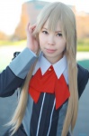 blazer blonde_hair blouse cosplay mio school_uniform starry_sky yahisa_tsukiko rating:Safe score:0 user:nil!