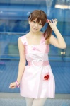 aihara_sakuto cosplay dress hirasawa_yui k-on! pantyhose side_ponytail rating:Safe score:0 user:nil!