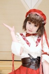 aizawa_tomomi beret blouse cosplay pia_carrot pia_carrot_3 ribbons school_uniform skirt tsukimiya_usagi rating:Safe score:0 user:nil!