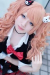 blouse blue_eyes bow cardigan choco cosplay danganronpa enoshima_junko hair_clips pleated_skirt red_hair skirt tie twintails rating:Safe score:0 user:pixymisa