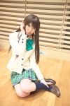 blazer blouse bowtie cosplay kneesocks kotegawa_yui pleated_skirt rinami school_uniform skirt to_love-ru rating:Safe score:1 user:pixymisa