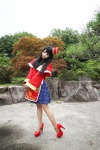 blouse cosplay da_qiao hat higurashi_ran miniskirt sheer_legwear shin_sangoku_musou skirt rating:Safe score:0 user:nil!