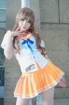 blouse cosplay culture_japan kipi pleated_skirt sailor_uniform school_uniform skirt suenaga_mirai rating:Safe score:5 user:xkaras