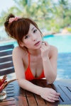 bikini_top cleavage dgc_0954 hairbun kasumi_kaho swimsuit rating:Safe score:0 user:nil!