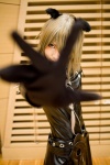 animal_ears blonde_hair cosplay dog_ears elbow_gloves gloves lamento_beyond_the_void leather overcoat ri-kusu roki_kyou rating:Safe score:0 user:nil!