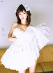 cleavage corset hairbow hoshino_aki skirt skirt_lift rating:Safe score:1 user:nil!