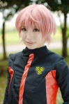 cosplay crossplay jacket luca_angeloni macross macross_frontier mumu pink_hair tshirt rating:Safe score:1 user:nil!
