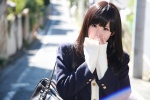 akiloveschool blazer blouse bookbag cardigan cosplay itsuki_akira original school_uniform rating:Safe score:1 user:nil!