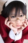 apron chocoball chokotto_niso cosplay dress glasses hairband maid maid_uniform original rating:Safe score:0 user:nil!