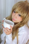 aisaka_taiga blonde_hair blouse cosplay igarashi_natsumi school_uniform sweet_plus_-_natmu_mix toradora! rating:Safe score:2 user:nil!