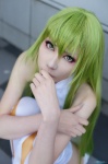 boots cc code_geass cosplay croptop green_hair houtou_singi pantyhose shorts rating:Safe score:0 user:nil!
