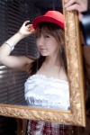 bare_shoulders bracelet hat kim_hyeon-jin mirror rating:Safe score:0 user:mock