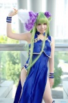 boots cc code_geass cosplay green_hair katsuki_raimu qipao thigh_boots thighhighs rating:Safe score:0 user:nil!