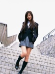 blazer cardigan costume kneesocks school_uniform sugimoto_yumi rating:Safe score:2 user:nil!
