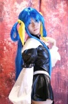 blue_hair boots cosplay dizzy garters guilty_gear kabura_hitori midriff pantyhose thighhighs twintails rating:Safe score:0 user:nil!