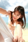 beach bikini cleavage dgc_0579 kijima_noriko ocean side-tie_bikini swimsuit tshirt rating:Safe score:0 user:nil!
