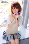 blouse cosplay hirasawa_yui k-on! natsuki_(iii) pleated_skirt school_uniform skirt sweater_vest rating:Safe score:1 user:nil!