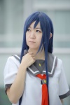 aragaki_ayase blue_hair cosplay marili_shiuichi ore_no_imouto_ga_konna_ni_kawaii_wake_ga_nai sailor_uniform school_uniform rating:Safe score:0 user:nil!