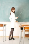 blouse cardigan classroom glasses miniskirt pointer skirt thighhighs yamamoto_azusa rating:Safe score:0 user:nil!